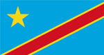 DRC - Congo Flag